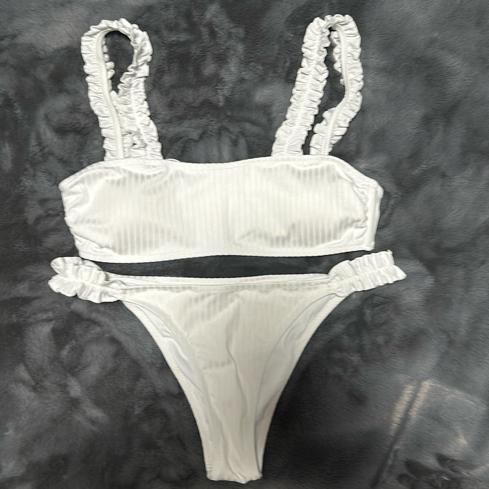 White bikini